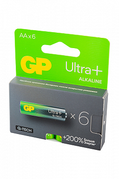 Батарейка GP Ultra Plus GP15AUPA21-2CRB6 G-TECH LR6 BL6