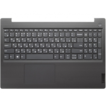 Клавиатура для ноутбука Lenovo IdeaPad 3 15IML05 топкейс, темно-серый (сервисный оригинал)