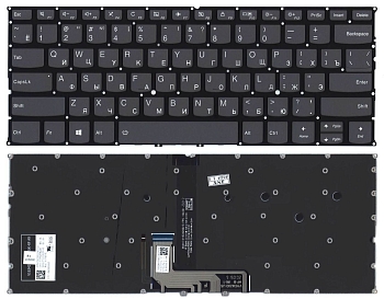 Клавиатура для ноутбука Lenovo Yoga C940-14IIL, черная