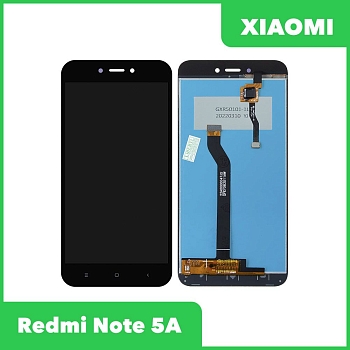 LCD дисплей для Xiaomi Redmi 5A в сборе с тачскрином (черный)