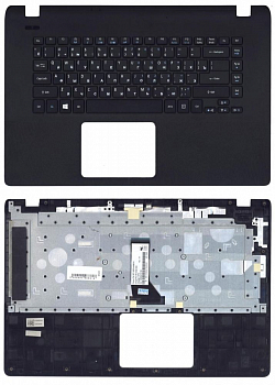 Клавиатура для ноутбука Acer Aspire ES1-511, черная топ-панель