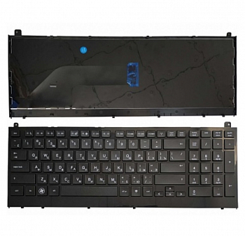 Клавиатура для ноутбука HP Probook 4520S, 4525s черная, с рамкой