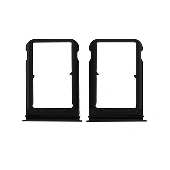 Держатель SIM Xiaomi Mi 8 Pro (M1807E8A) черный