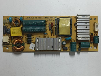 Блок питания JLH 94-V0C FSE040A1 от ТВ BBK LEM1968DT с разбора