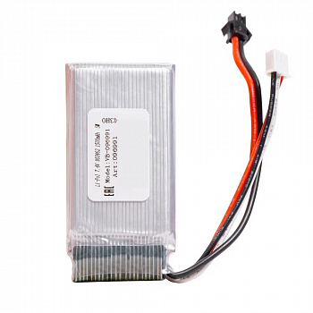 Аккумулятор Li-Pol 7.4v 903462 1500mah разъем SM