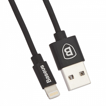 USB кабель Baseus Elastic Data Cable CALIGHTNG-EL01 Apple Lightning 8-pin (черный)