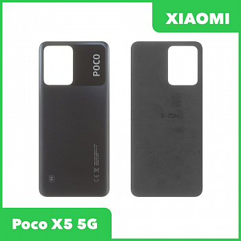 Задняя крышка для Xiaomi Poco X5 5G (22111317PG) (черный)