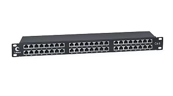 Патч-панель высокой плотности 19" Cabeus PLHD-48-Cat.6-SH-Dual IDC-1U