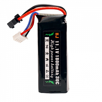 Аккумулятор Li-Pol 11.1v 802555 1800mah разъем SM