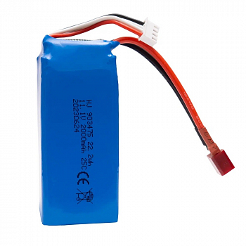 Аккумулятор Li-Pol 11.1V 903475 2000mAh разъем T-plug