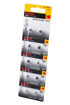 Kodak MAX Silver Oxide SG1-SR621 364 (0%Hg) BL10