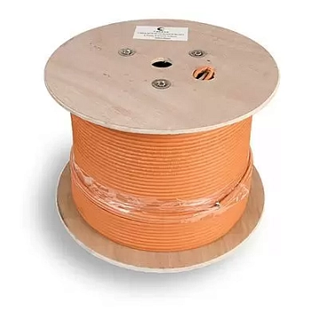 Cabeus SFTP-4P-Cat.6a-SOLID-IN-LSZH Кабель витая пара, категория 6a (10GBE) S/FTP, 4 пары (23 AWG), одножильный (solid), каждая пара в экране, общий э