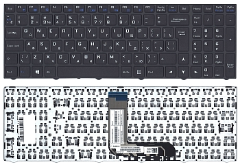 Клавиатура для ноутбука Haier NP50HH черная