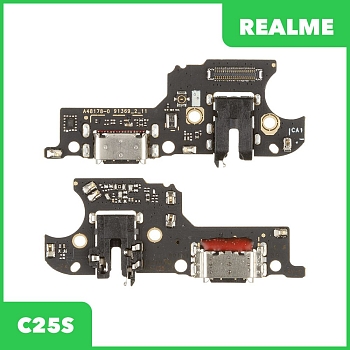 Разъем зарядки для телефона Realme C25S (RMX3195), микрофон