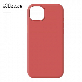 Силиконовый чехол для iPhone 15 Plus "Silicone Case" (Guava)