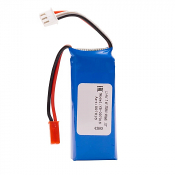 Аккумулятор Li-Pol 7.4v 752560 900mah JST