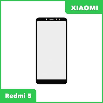 Стекло для переклейки дисплея Xiaomi Redmi 5, черный