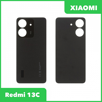 Задняя крышка для Xiaomi Redmi 13C (черный)