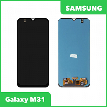 LCD дисплей для Samsung Galaxy M31 SM-M315 в сборе с тачскрином OLED (черный)