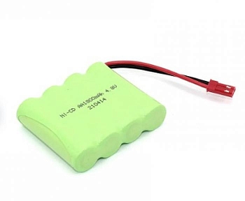 Аккумулятор Ni-Cd 4.8V 1800 mAh AA Flatpack разъем JST