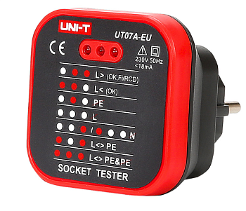 Тестре ошибок в проводке UNI-T UT07A-EU