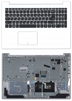 Клавиатура для ноутбука Lenovo IdeaPad 320-15 топкейс белый
