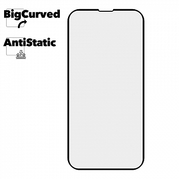 Защитное стекло для телефона iPhone 14 Super max Anti-static big curved glass