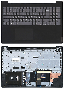 Клавиатура для ноутбука Lenovo IdeaPad L340-15 черный Топкейс с подсвкеткой