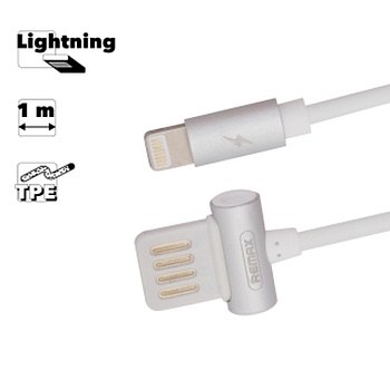 USB кабель Remax Waist Drum Series Cable RC-082i для Apple 8-pin, белый