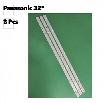 Светодиодная подсветка для телевизоров Panasonic 32" 7 LED (комплект 3 шт.)