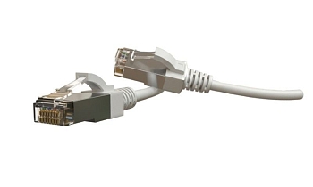 PC-LPT-SFTP-RJ45-RJ45-C6-1.5M-LSZH-WH Патч-корд S/FTP, экранированный, категория 6 (100% Fluke Component Tested), 28AWG, LSZH, 1.5 м, белый Hyperline