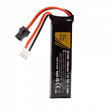 Аккумулятор Li-Pol 7.4v 451865 1800mah SM