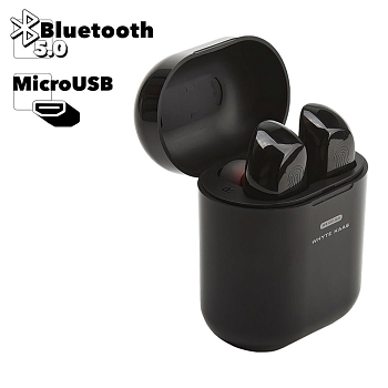 TWS Bluetooth гарнитура вставная стерео WK-TWS BD700, черная