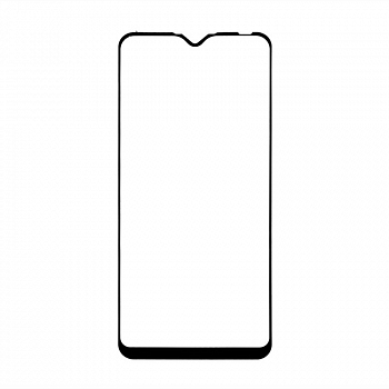 Защитное стекло "LP" для Samsung Galaxy A10 Thin Frame Full Glue с рамкой 0,33 мм 2,5D 9H (черное)