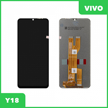 LCD дисплей для Vivo Y18 с тачскрином (черный) 100% OR