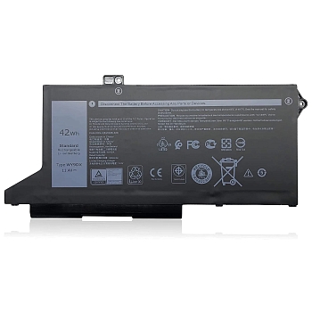 Аккумулятор для Dell (WY9DX) Latitude 5520, 5420, 42Wh, 11.4V, (оригинал)