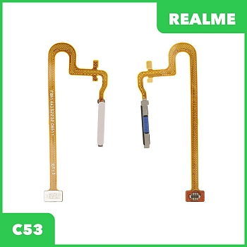 Сканер отпечатка пальца для Realme C53 (RMX3760) (золотистый)