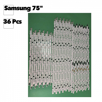 Светодиодная подсветка для телевизоров Samsung 75" 75F 2013SVS75F (комплект 36 шт.)