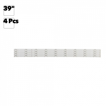 Светодиодная подсветка для телевизоров 39" OY39D09-ZC14F-01 (комплект 4 шт.)