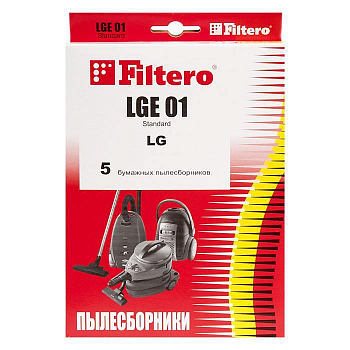 Мешки для пылесосов LG, Clatronic, Evgo, Cameron Filtero LGE 01 (5 штук)