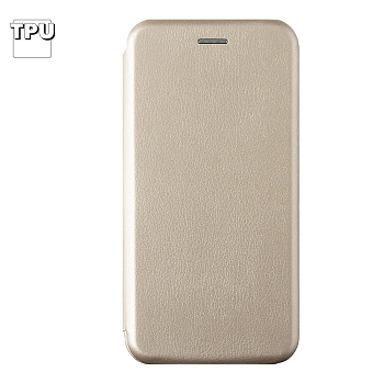 Чехол книжка "Fashion Case" для Apple iPhone 6 Plus, золотой