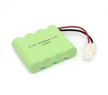 Аккумулятор Ni-Cd 4.8V 1800 mAh AA Flatpack разъем 5559