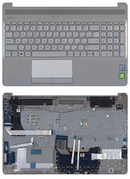 Клавиатура для ноутбука HP 15-DW топкейс, с разбора