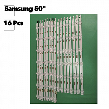 Светодиодная подсветка для телевизоров Samsung 50H UE50JS/UE50JU V5DR 500SCA R1 (комплект 16 шт)