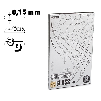 Защитное стекло WK Angel Series Tempered Glass High Clear для телефона Apple iPhone XS Max с рамкой, черное