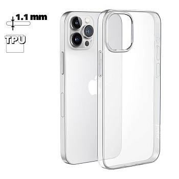 Чехол HOCO Light для Apple iPhone 15 Pro Max, TPU (прозрачный)