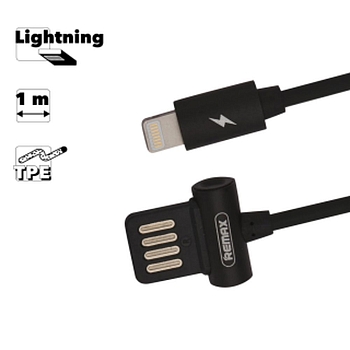 USB кабель Remax Waist Drum Series Cable RC-082i для Apple 8-pin, черный