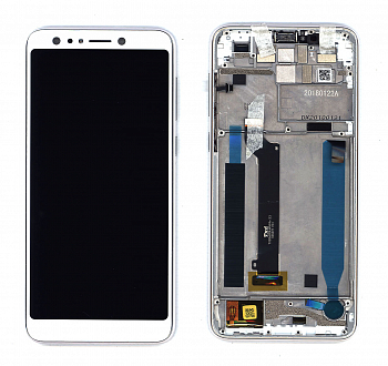 Дисплей для Asus ZC600KL-5B с рамкой белый