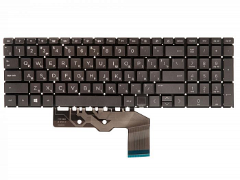 Клавиатура для ноутбука HP Envy 15-ED, 17-CG черная с подсветкой