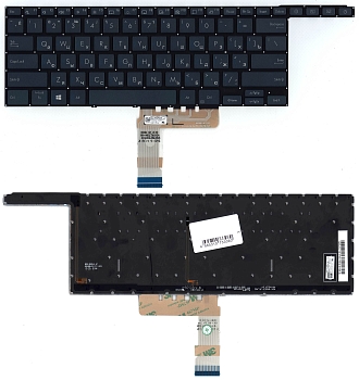 Клавиатура для ноутбука Asus ZenBook Pro Duo UX581G, UX581GV, черная